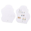 Acrylic Earring Display Stands EDIS-WH0006-28B-1