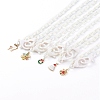 Mixed Shapes Christmas Theme Personalized Acrylic Cable Chain Necklaces NJEW-JN03403-1