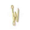 Rack Plating Brass Connector Charms KK-P245-07G-W-1