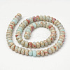 Synthetic Aqua Terra Jasper Beads Strands G-P237-03-3