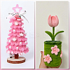 100Pcs DIY Plush Sticks FIND-SP0004-72F-7