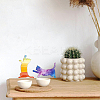 Cat Shape Unfinished Wood Cutouts DIY-WH0671-029A-5