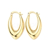 Rack Plating Brass Chunky Hoop Earrings for Women LS-EJEW-G288-35E-G-1