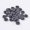 2-Hole Flat Round Resin Sewing Buttons for Costume Design BUTT-E119-34L-01-1