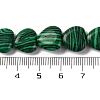 Synthetic Malachite Beads Strands G-I372-A16-01-3