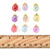 24Pcs 9 Colors Glass Pendants GLAA-FS0002-43-5