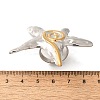 Starfish 304 Stainless Steel Finger Rings RJEW-G339-04P-3