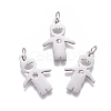 316 Surgical Stainless Steel Pendants LS-STAS-L242-03P-1