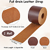 2M Flat AB Grade Cowhide Leather Cord AJEW-WH0479-73C-04-2