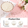 Imitation Pearl Acrylic Beads PEAR-LT0001-02E-2