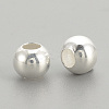 925 Sterling Silver Beads STER-S002-12-2.5mm-2