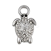 304 Stainless Steel with Rhinestone Pendants STAS-G363-06P-1