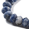 Natural Blue Spot Jasper Beads Strands G-P559-A15-01-4