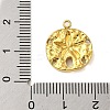 Ion Plating(IP) 304 Stainless Steel Pendants STAS-C104-24G-3