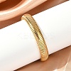 304 Stainless Steel Flat Snake Chain Bracelet BJEW-B076-01G-4