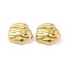 Ion Plating(IP) 304 Stainless Steel Stud Earrings for Women EJEW-B050-12G-1