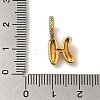 Brass Micro Pave Cubic Zirconia Pendants KK-K345-13H-G-3