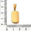 304 Stainless Steel Pendants STAS-S161-01B-G-3