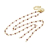 Brass Chain Necklace Making KK-K337-13G-04-1