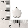 304 Stainless Steel Charms STAS-Q301-25P-3
