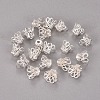 Plated Iron Bell Filigree Bead Caps IFIN-S696-46S-1