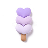 Cute Opaque Resin Decoden Cabochons RESI-L037-09D-1