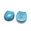Synthetic Turquoise Cabochons G-O175-13D-2