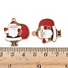 304 Stainless Steel Enamel Pendants STAS-L300-012G-18-3