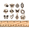 24Pcs 12 Styles Alloy Enamel Pendants ALRI-FS0001-04-5