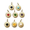 Gemstone Pendants STAS-Q337-18G-1