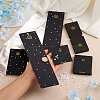 80Pcs 4 Style Rectangle Cardboard Jewelry Display Cards CDIS-YS0001-04-4