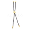 Twisted Nylon Cord Silder Bracelets DIY-B066-03G-19-1