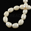 Grade A Natural Cultured Freshwater Pearl Beads Strands X-A23WB011-2