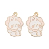 Animal Forest Theme Zinc Alloy Enamel Pendants LS-FIND-Z065-01D-1