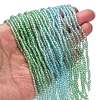 Transparent Painted Glass Beads Strands DGLA-A034-T2mm-A16-2