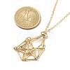 304 Stainless Steel Macrame Pouch Braided Gemstone Holder Pendant Necklace Making NJEW-TA00097-01-2