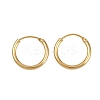 Brass Hoop Earrings EJEW-F378-02G-2