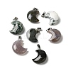 Natural Indian Agate Pendants G-H035-01P-09-1