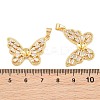 Brass Micro Pave Cubic Zirconia Peg Bails CU-CBA908F-03G-3