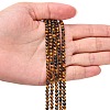 Natural Tiger Eye Beads Strands G-G099-3mm-4-3