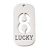 304 Stainless Steel Pendants STAS-D200-02I-P-1