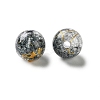 Transparent Crackle Acrylic Beads DACR-D300-01D-10mm-2