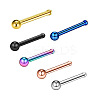 304 Stainless Steel Round Ball Nose Bone Rings WG2C4E4-06-5