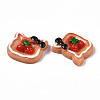 Opaque Epoxy Resin Cabochons LS-CRES-S358-54-4