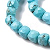 Natural Howlite Beads Strands G-G001-B02-05-4