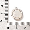 Brass Shell Pendants KK-B127-09P-3