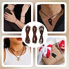 7.5M 3 Styles Round Braided Leather Cord OCOR-AR0001-68-6
