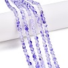Dyed Natural White Jade Beads Strands G-T140-4mm-A09-2