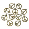 Tibetan Style Alloy Pendants TIBEP-K67-AB-NR-3