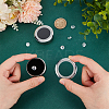 Alloy Loose Diamond Boxes CON-WH0104-11B-P-3